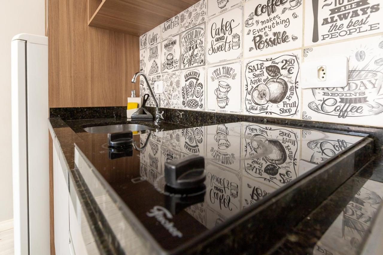 3-Studio Lindamente Decorado! Ideal Para Casal!!! Curitiba Eksteriør billede